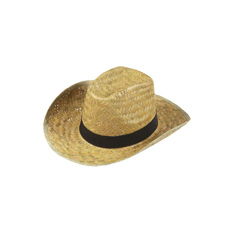 Pánský slamák s černou stužkou